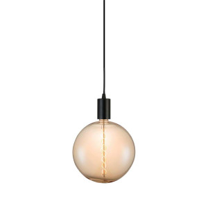 8W Riesige Led-Spiralfilament-Globus, Bernstein 2200K