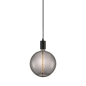 8W Riesige Led-Spiralfilament-Globus, Rauchglas 2200K