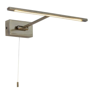 LED Wandleuchte, Messing, Brass, Antik, verstellbar