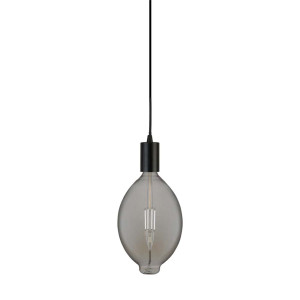 8W Riesige Led Balloon Dekorativer Rauchglas 2200K 500 Lumen