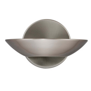 LED Wandleuchte, Silber, 17 cm, WALL