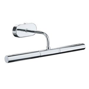 Bilderleuchte, Chrom, L 35 cm, Rechtwinkliger Arm
