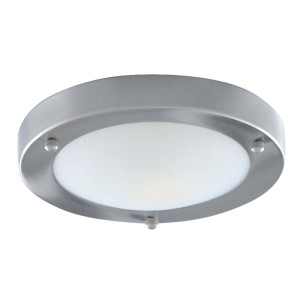 Deckenleuchte, Silber, 31 cm, FLUSH