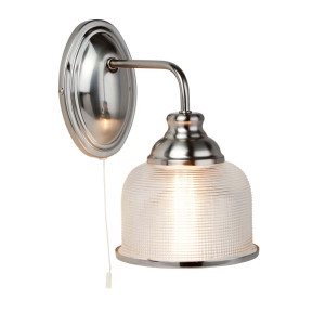 Wandleuchte, Silber, H 24,5 cm, BISTRO II