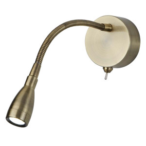 LED Wandleuchte, Verstellbar, H 28,5 cm