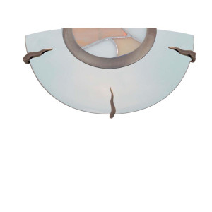Wandleuchte, Antik Messing, 30 cm, TIFFANY