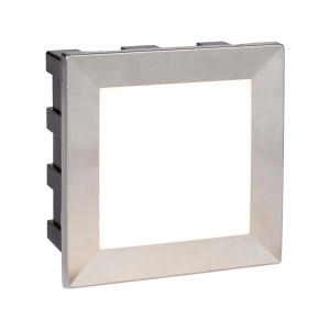 LED Einbaustrahler, Chrom, Edelstahl, L 13,5 cm, ANKLE