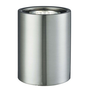 LED Decken & -Tischleuchte, Silber, H 11 cm, UPLIGHTER