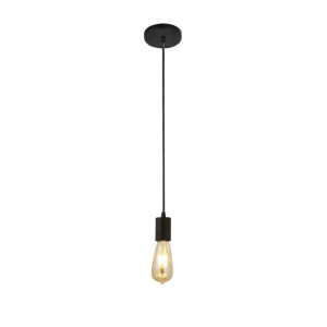 Pendelleuchte, Schwarz, H 150 cm, SQUIGGLE