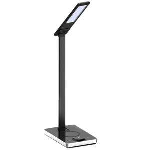 LED Tischlampe, Touchdimmer, kabelloses Laden, H 38  cm, vt-7505