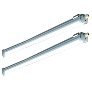 2er Set LED Wannenleuchte, 5120 Lumen, Kaltweiß, L 150 cm, VT-1532