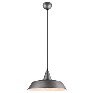 Pendelleuchte, nickel antik, H 150 cm, WILTON