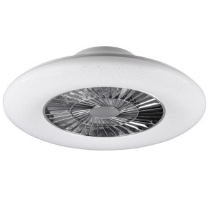 LED Deckenventilator, Sterneneffekt , Fernbedienung, 75 cm, VISBY