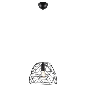 LED Hängeleuchte, Käfig, schwarz-matt, 27 cm, HAVAL