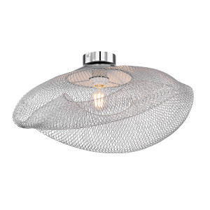 RGB LED Deckenleuchte, Chrom-Geflecht, L 60 cm, LATTY