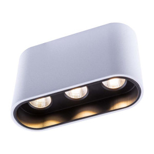 LED Deckenleuchte, Aluminium Druckguss, weiß, schwarz