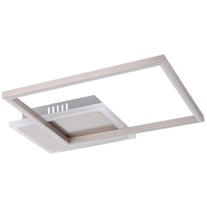 LED Deckenleuchte, opal weiß, L 37 cm, MUNNI