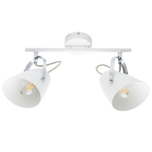 LED Deckenleuchte, beweglich, Chrom, weiß, L 32,5 cm, ARMECA