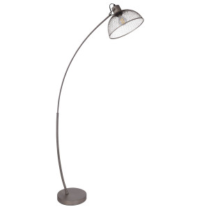 RGB LED Stehleuchte, beweglicher Spot, H 160 cm, MONIGA