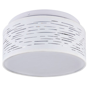 LED Deckenleuchte, rund, weiß, Tageslicht, 26cm