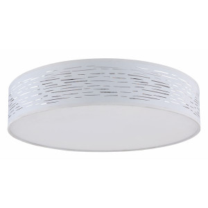 LED Deckenleuchte, rund, weiß, Tageslicht, 50 cm