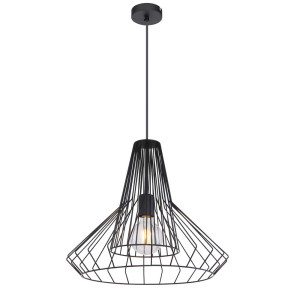 Hängeleuchte, Durchmesser 45cm, Gitter-Design