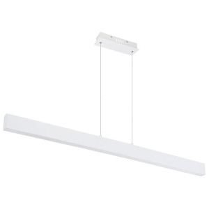 LED Hängeleuchte, DIMMER, weiß, H 120 cm