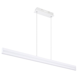 LED Hängeleuchte, DIMMER, weiß, H 120 cm