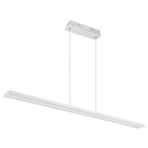 LED Hängeleuchte, DIMMER, weiß, H 120 cm