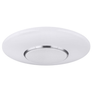 LED Deckenleuchte, CCT, Kristalle, Sternen-Effekt, 70 cm