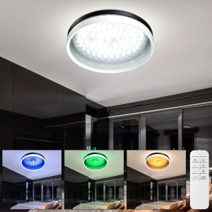 RGB LED Deckenleuchte, 3D-Effekt, CCT, BRENTANELLA