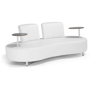 Sofa, Tische, Aluminium, Polyester, TPU, weiß, Höhe 78 cm
