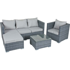 Lounge-Set, grau, Harms BAEZA