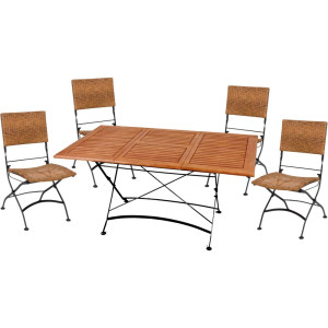 Gartenmöbel-Set GRAZ, 5-Teilig