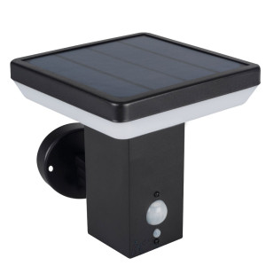 LED Solar Wandleuchte, Bewegungsmelder, L 16,3 cm, SOLCA L PV EL-B