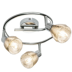 RGB LED Deckenleuchte, Spots beweglich, rauch geeist, ALTON