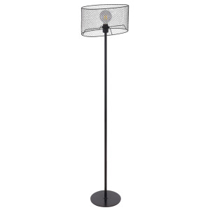 RGB LED Stehleuchte, Metall-Geflecht, Höhe 156 cm