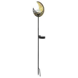 LED Solarleuchte, Crackleglas , H 70 cm