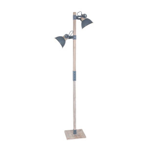 Stehleuchte, Holz, Spot verstellbar, H 150 cm GEARWOOD