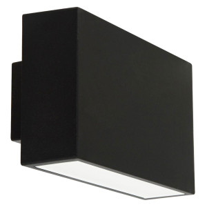 LED Up & Down Wandleuchte, schwarz, EBONY