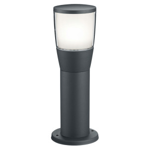 LED Sockelleuchte, Aluminium, anthrazit, H 35 cm