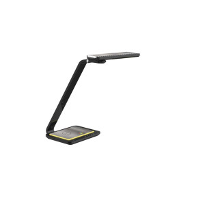 LED Tischleuchte, schwarz, Nachtlicht, Wireless-Charging