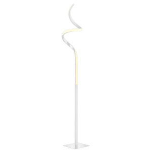 LED Stehleuchte, weiß matt, Touchdimmer, H 145 cm, COURSE