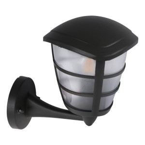 Wandleuchte, ALU, graphit, H 23 cm, RILA 23L-UP