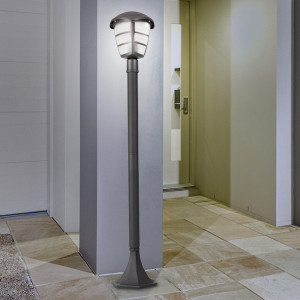 Stehleuchte, Aluminium, graphit H 100 cm, RILA