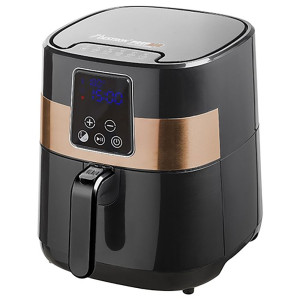 1300 Watt Heißluftfritteuse, Kupfer Design,  4l Kapazität