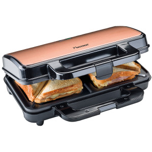 Sandwich Maker, 900 Watt, Kupfer Design