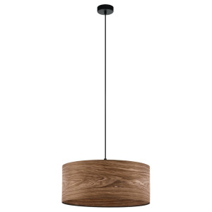 Hängelampe, Holz braun, 53 cm, CANNAFESCA