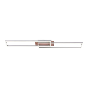 LED Deckenlampe, CCT,  Fernbedienung, L 110 cm, IVEN