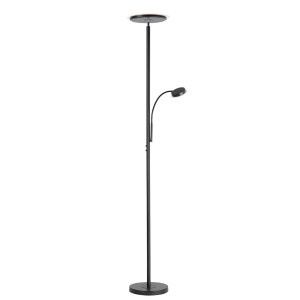 LED Stehleuchte, dimmbar, Spots verstellbar, H 193 cm, HANS